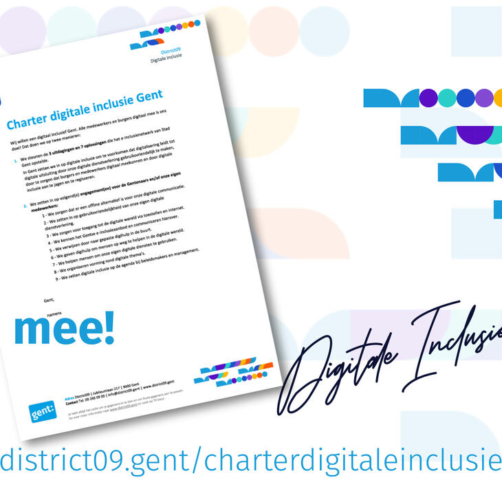 Charter digitale inclusie Gent