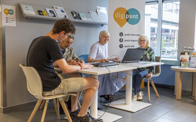 District09 werkt aan e-inclusie - Digipunten 